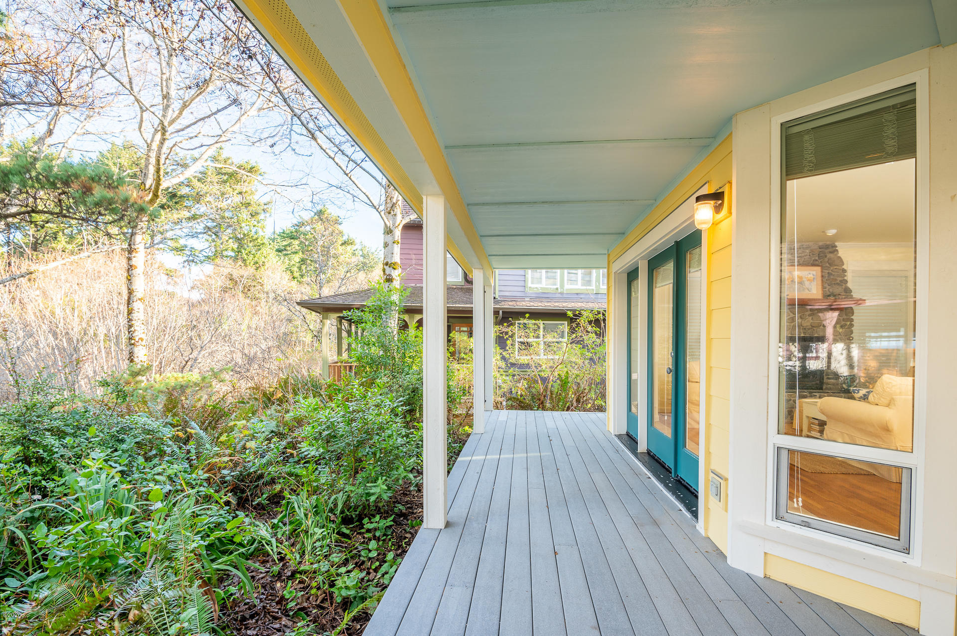 2100 Overleaf Loop Yachats, OR 97498 - Photo 14 of 51 Back covered porch