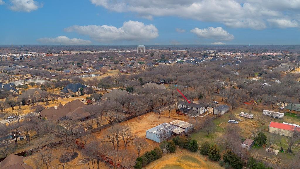 8713 Clay Hibbins Road Keller, TX 76248 - Photo 5 of 40 an aerial view of residential houses with outdoor space