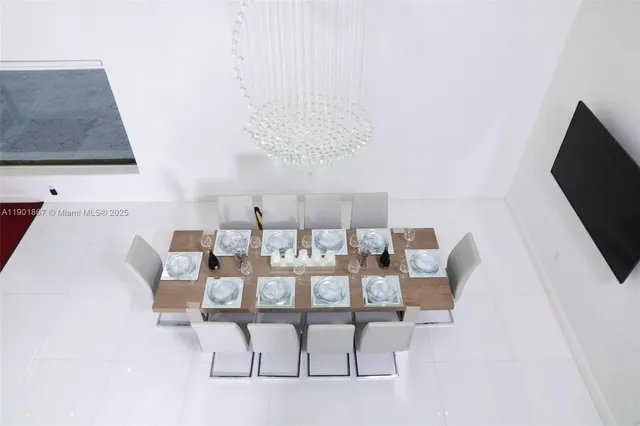 a view of a living room