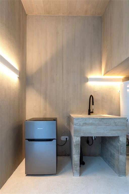 1 Casa Sana Mexico, OUTSIDE OF THE US 70934 - Photo 27 of 36 a room with a sink and a mirror