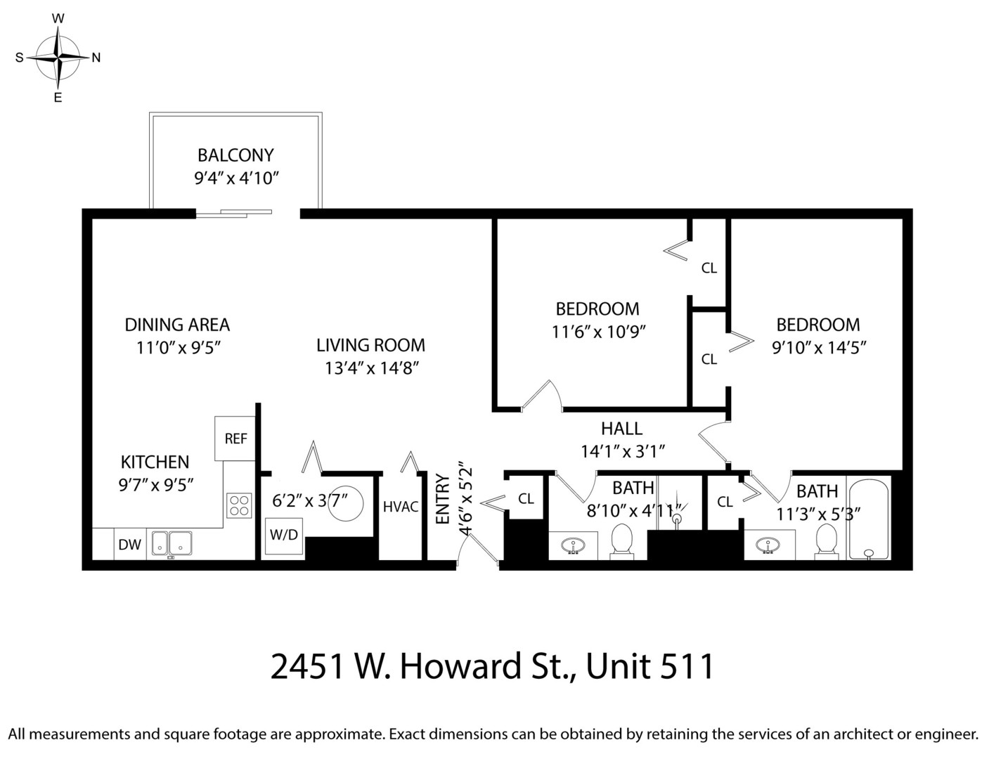 2451 West Howard Street, Unit 511 Chicago, IL 60645 - Photo 13 of 15