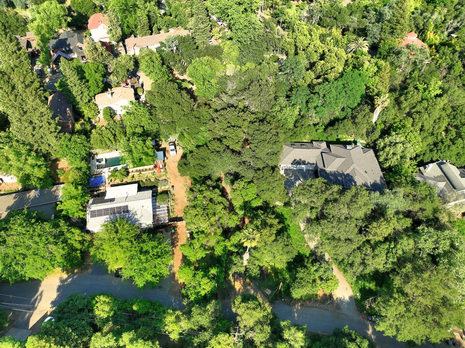 0 Ridge Street Fair Oaks, CA 95628 - Photo 35 of 35 an aerial view of residential house with outdoor space and trees all around