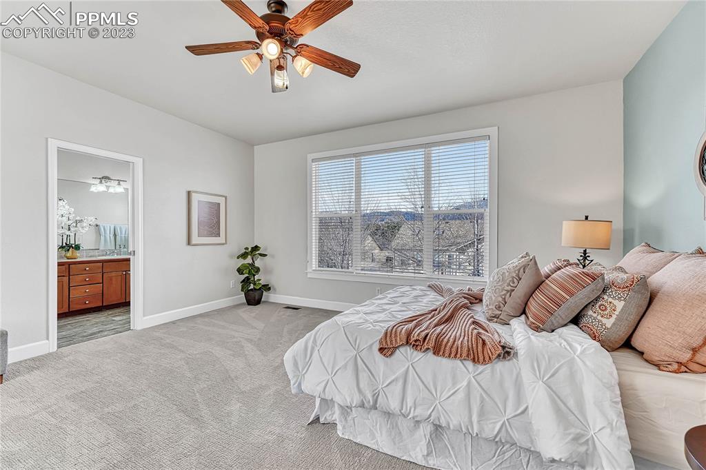 16946 Buffalo Valley Path Monument, CO 80132 - Photo 17 of 41 a bedroom with a bed and window