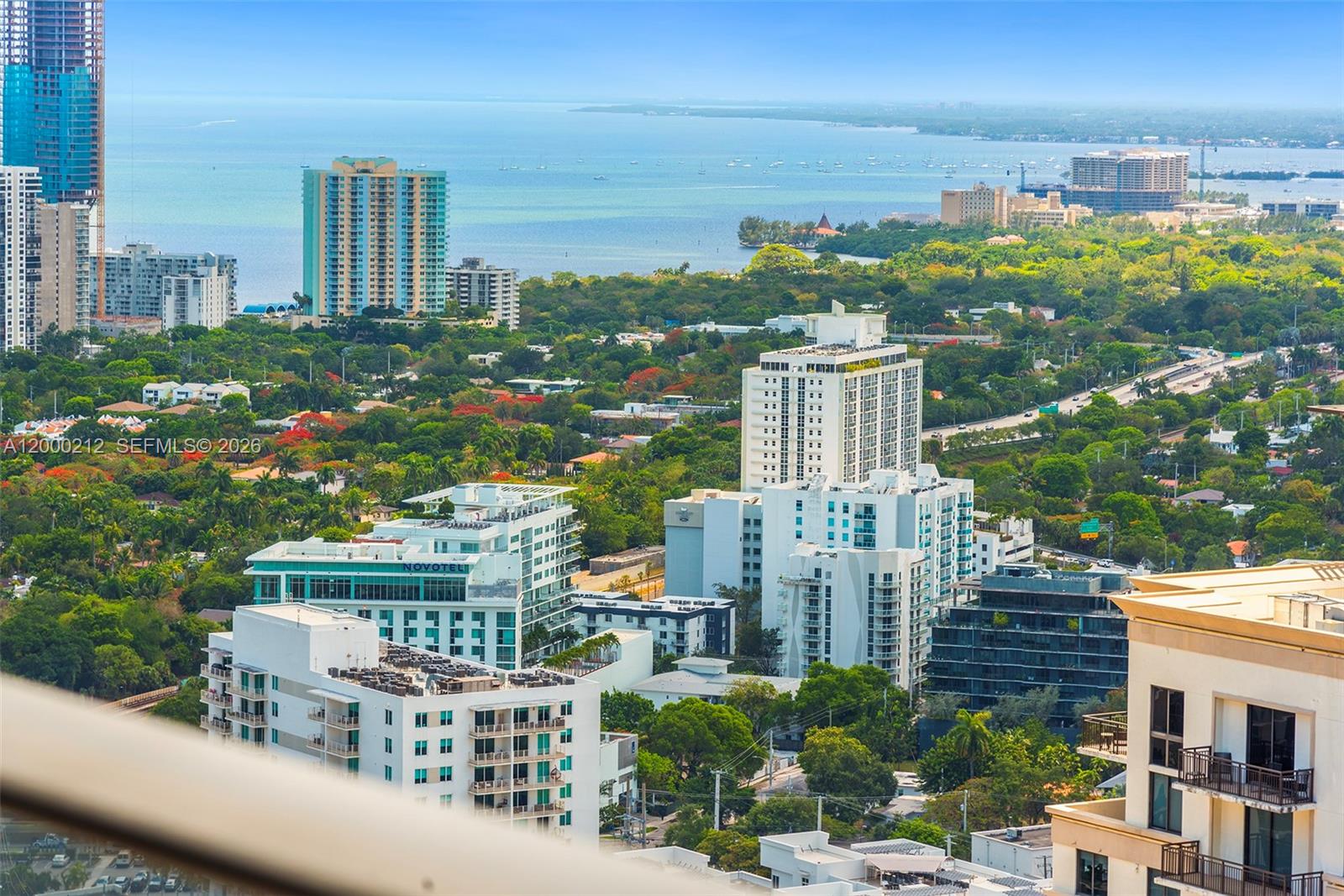 45 Southwest 9th Street, Unit 4006 Miami, FL 33130 - Photo 23 of 62 a view of a city with tall buildings