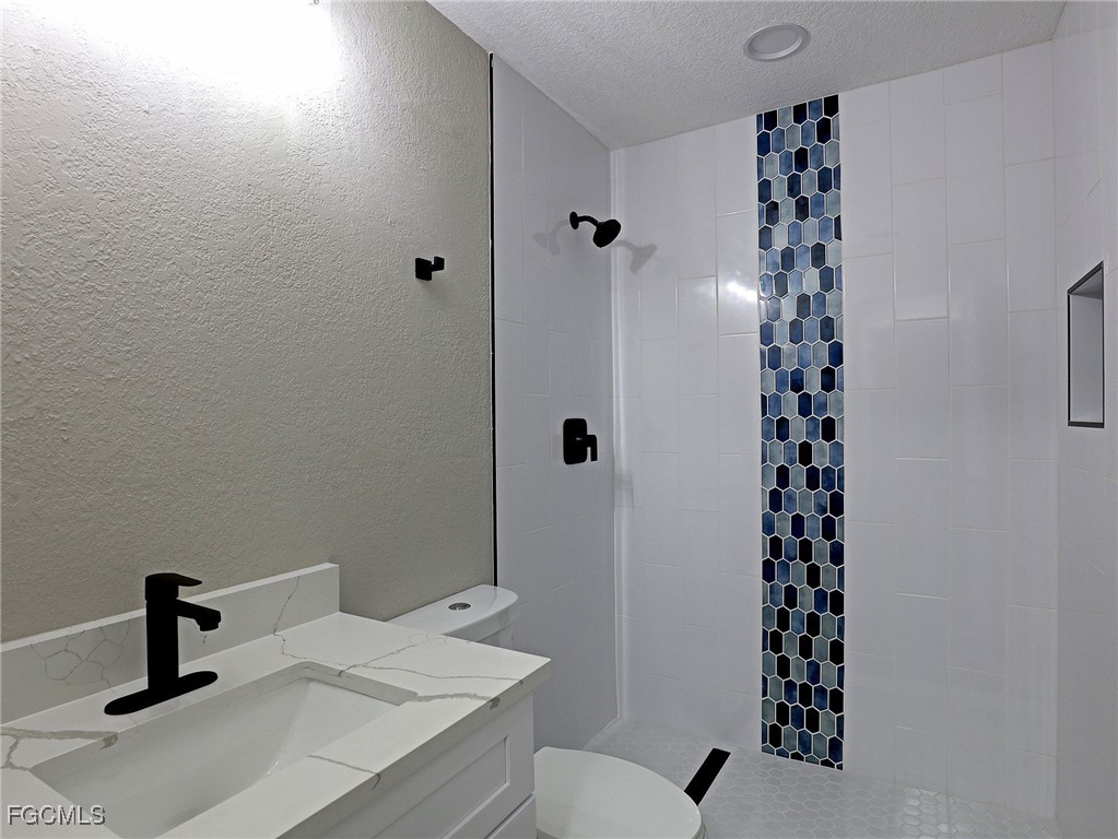 14181 Old Olga Road Fort Myers, FL 33905 - Photo 9 of 13 a bathroom with a sink a toilet and shower