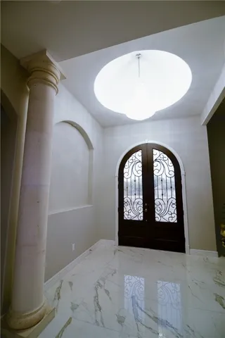 a view of a hallway