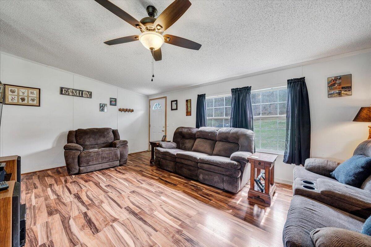 91 Homestead Road New Castle, VA 24127 - Photo 11 of 44 a living room with furniture and a couch