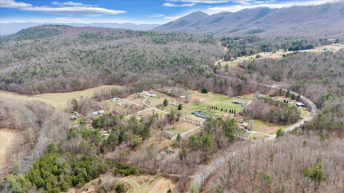 91 Homestead Road New Castle, VA 24127 - Photo 44 of 44 a view of a yard with a mountain