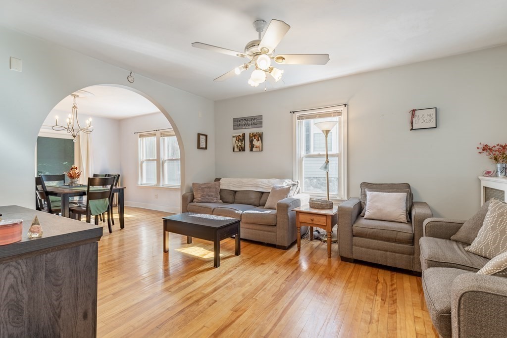 175 Hamilton Street Worcester, MA 01604 - Photo 9 of 21 a living room with furniture and a large window