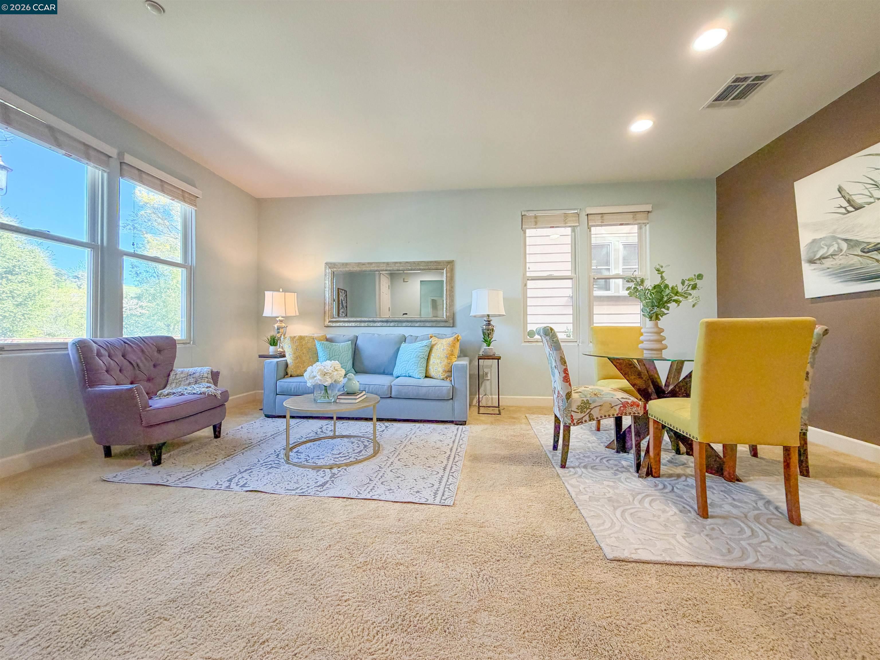 3198 South Front Street Hercules, CA 94547 - Photo 4 of 33 a living room with furniture and a large window
