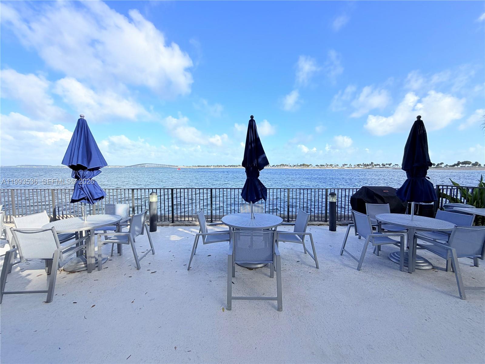 2333 Brickell Avenue, Unit 1407 Miami, FL 33129 - Photo 25 of 38 a view of a terrace with furniture