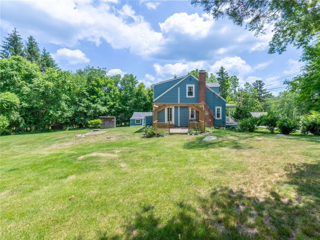 335 Eagle Peak Road Burrillville, RI 02859 - Photo 31 of 35 Deck with pergola