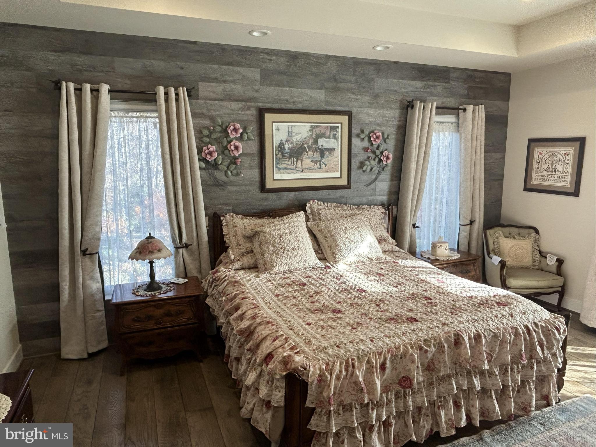 2342 Courthouse Road Stafford, VA 22554 - Photo 30 of 66 a bedroom with a bed and wooden floor