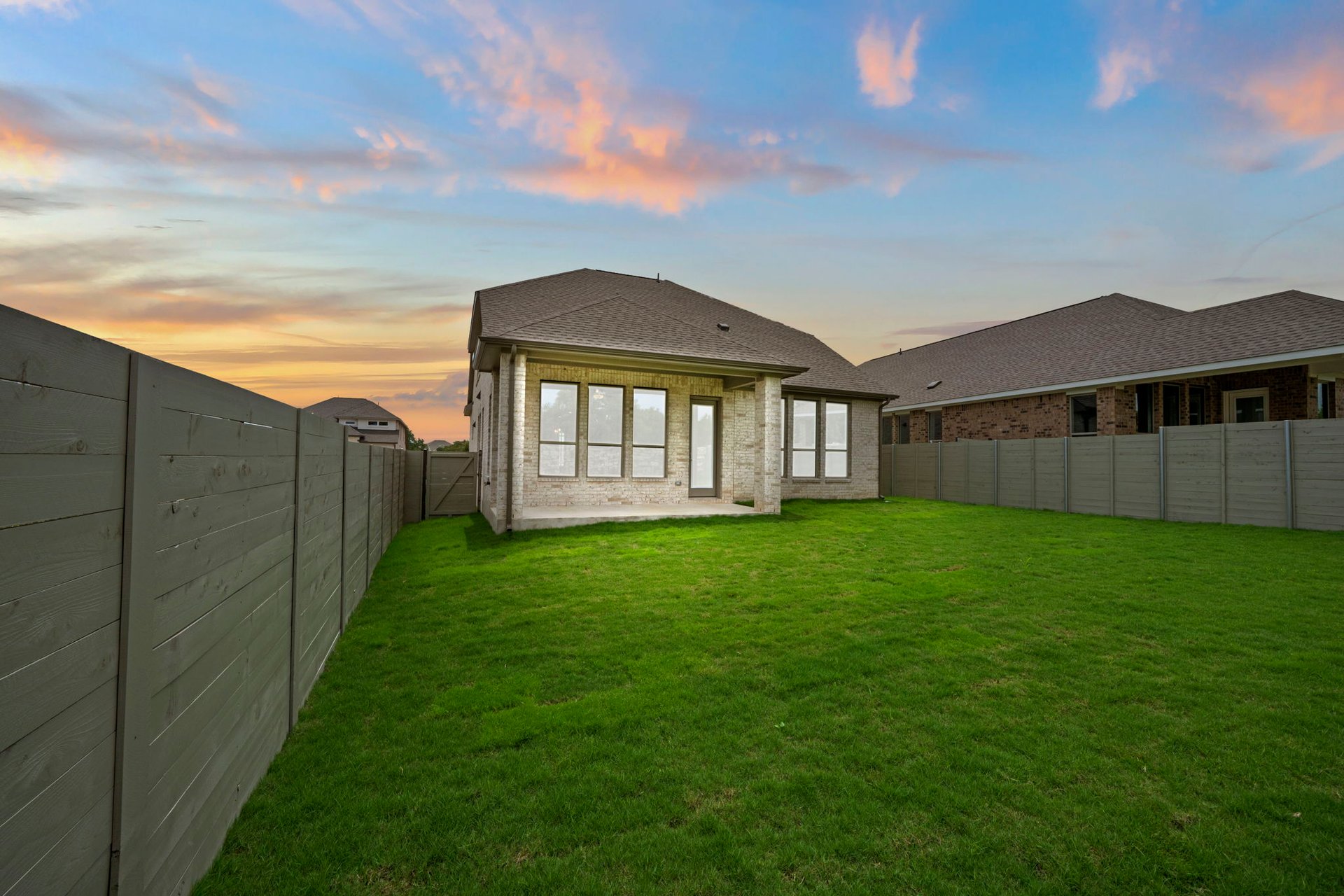 1149 Flying Cloud Trail Georgetown, TX 78628 - Photo 23 of 32 Rear of Home and Private Backyard