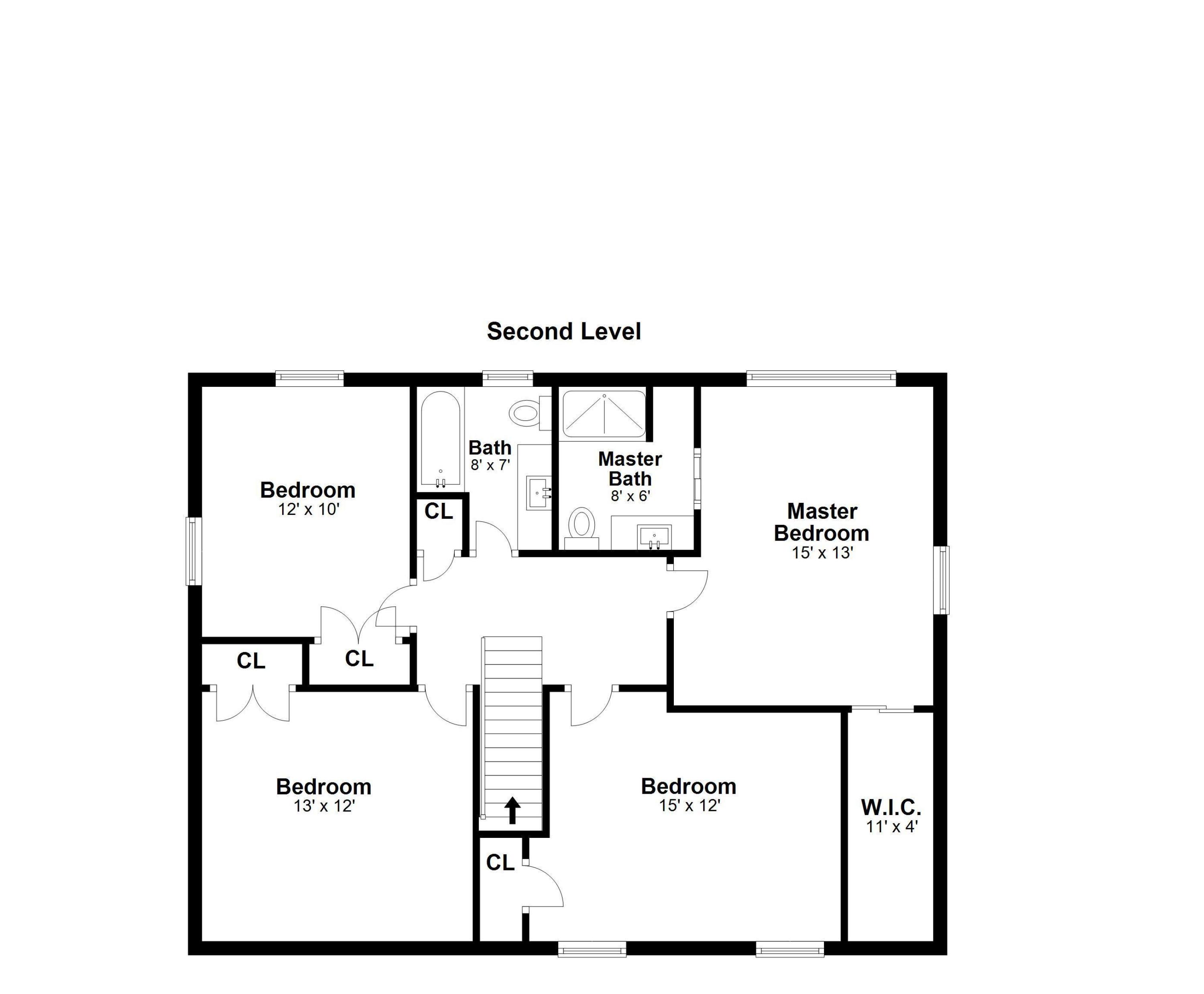 140 Farm Road New Canaan, CT 06840 - Photo 21 of 39 Second Floor Plan