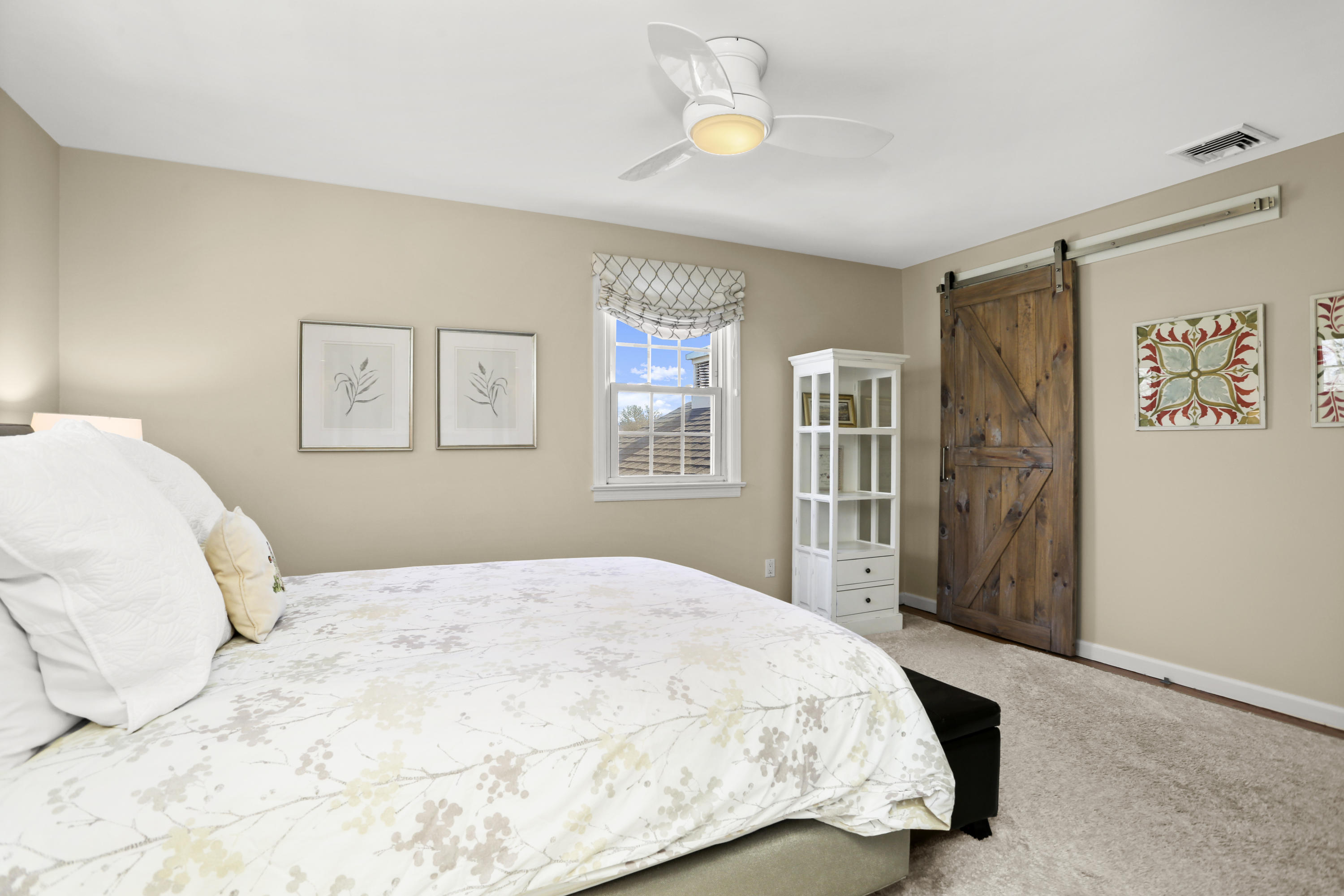 140 Farm Road New Canaan, CT 06840 - Photo 23 of 39 Barn Door opens to Walk In Closet