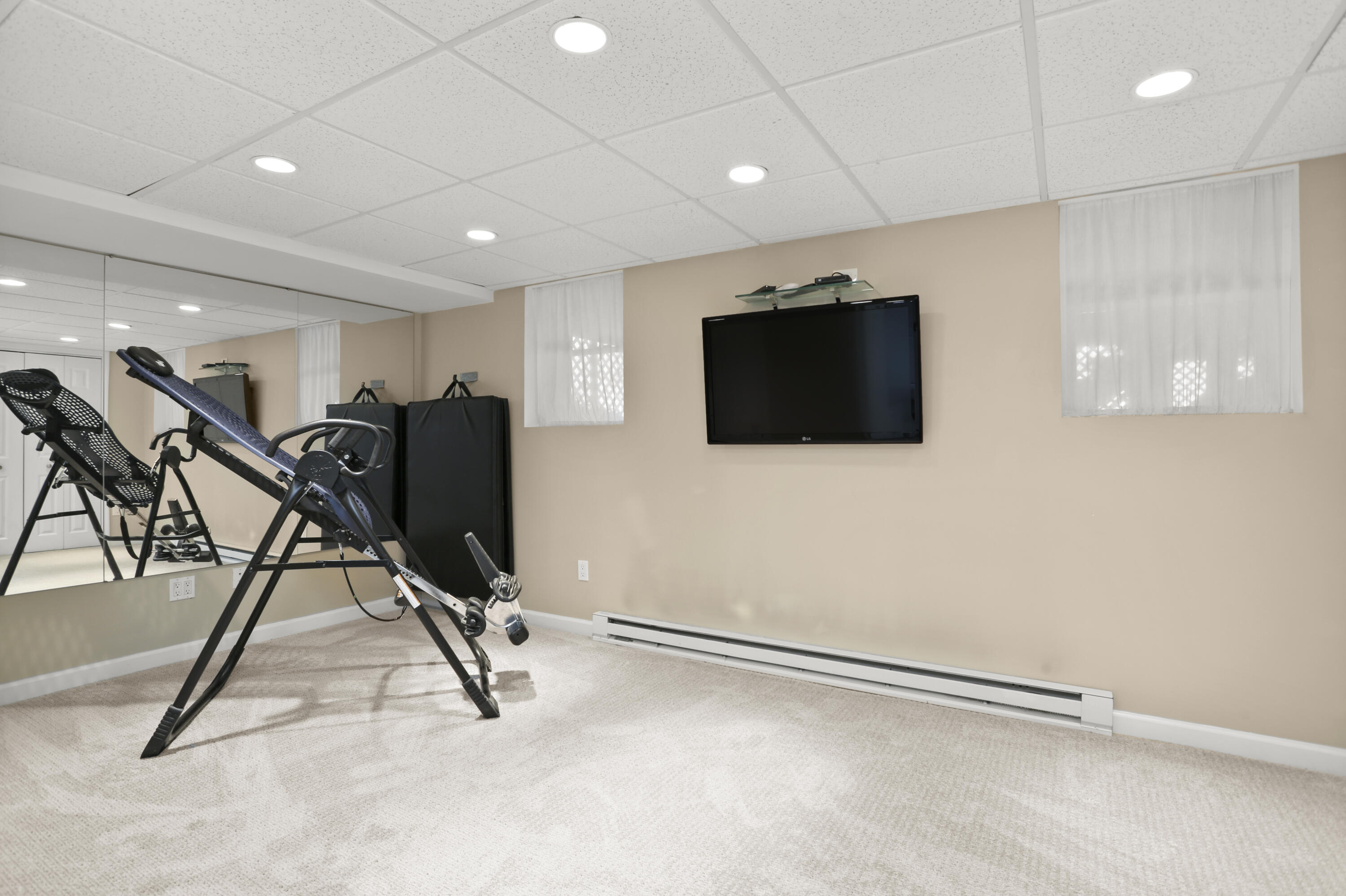 140 Farm Road New Canaan, CT 06840 - Photo 31 of 39 Lower Level rec Room