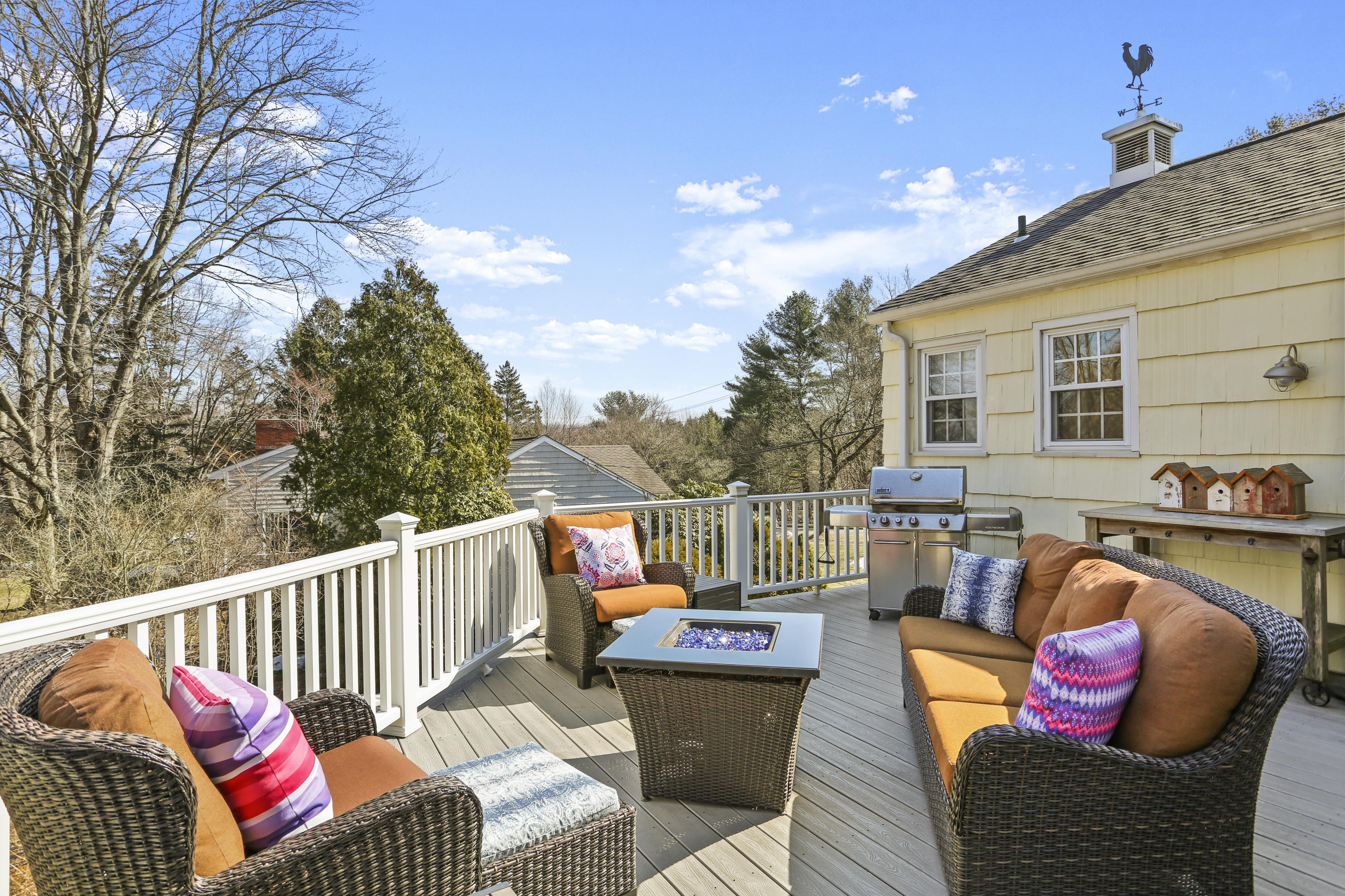 140 Farm Road New Canaan, CT 06840 - Photo 33 of 39 Gorgeous Trex Deck