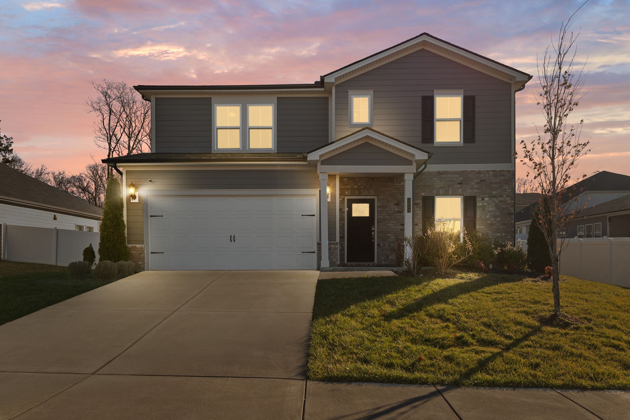 2004 Notchleaf Road Antioch, TN 37013 - Photo 2 of 19 a front view of a house with yard