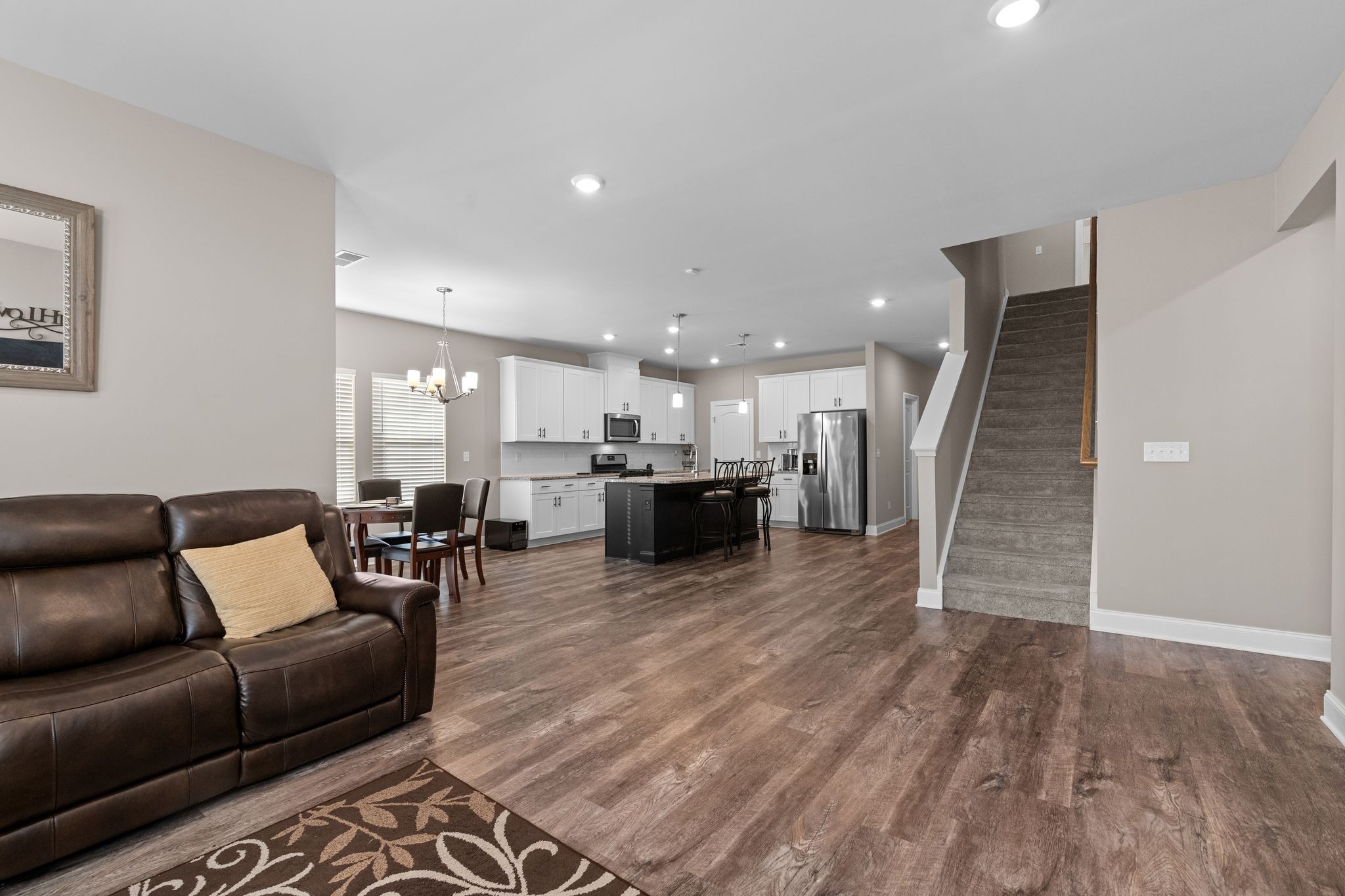2004 Notchleaf Road Antioch, TN 37013 - Photo 7 of 19 a living room with furniture and wooden floor