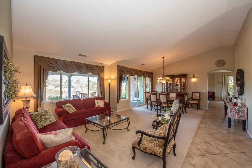28288 Deep Canyon Drive Escondido, CA 92026 - Photo 29 of 75 a living room with furniture and a large window
