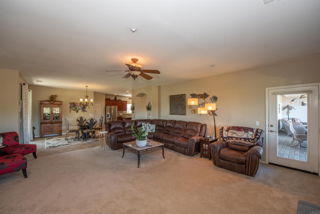 28288 Deep Canyon Drive Escondido, CA 92026 - Photo 9 of 75 a living room with furniture and wooden floor