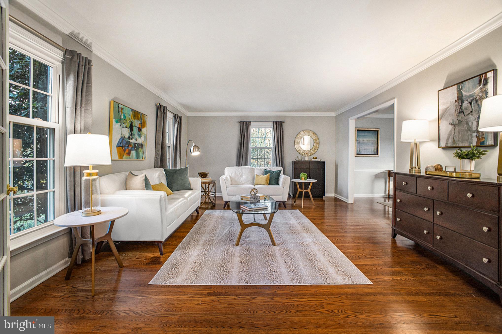 730 Thomas Jefferson Road Wayne, PA 19087 - Photo 16 of 50 Living Room