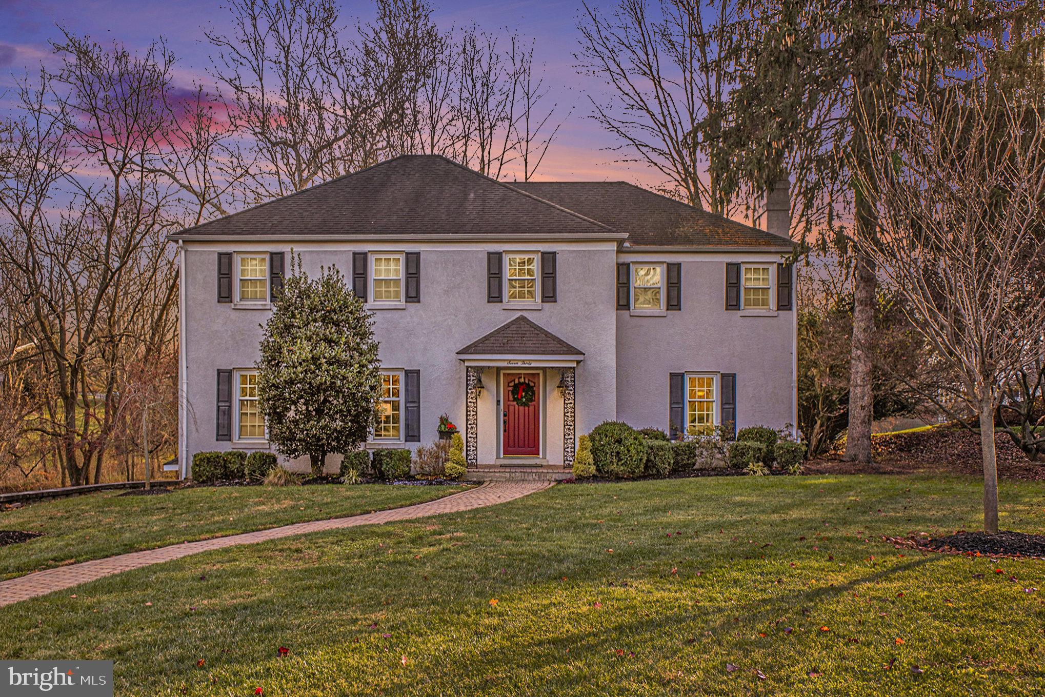 730 Thomas Jefferson Road Wayne, PA 19087 - Photo 2 of 50 730 Thomas Jefferson Road, by twilight
