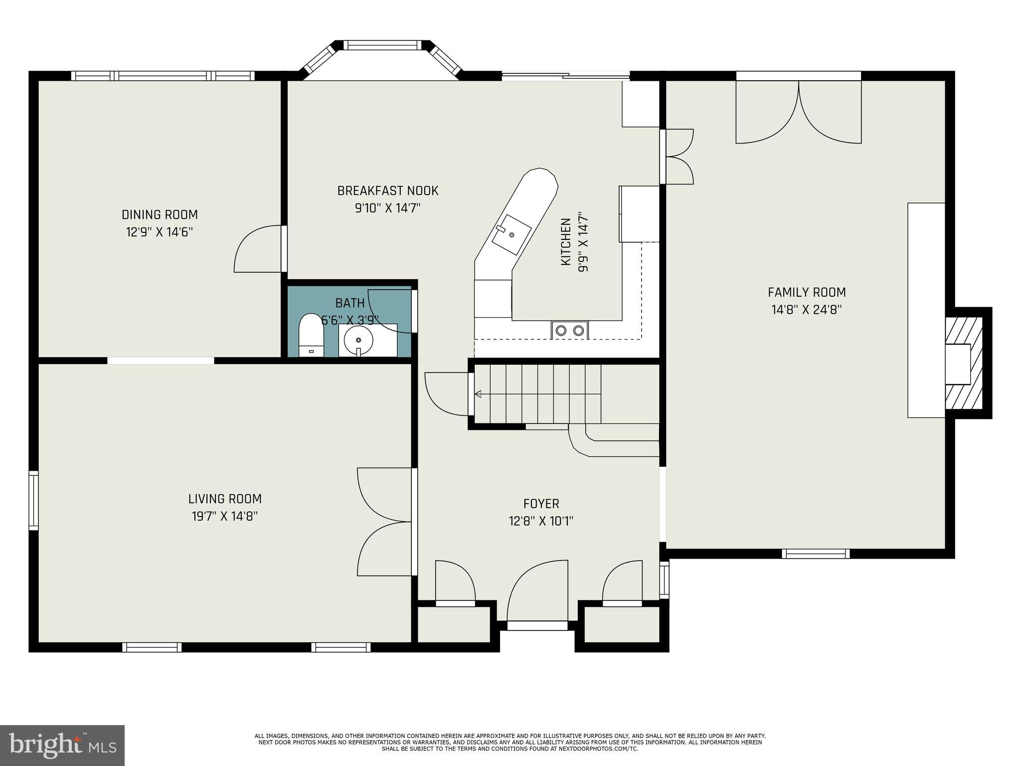 730 Thomas Jefferson Road Wayne, PA 19087 - Photo 48 of 50 Floor Plan of Main Level
