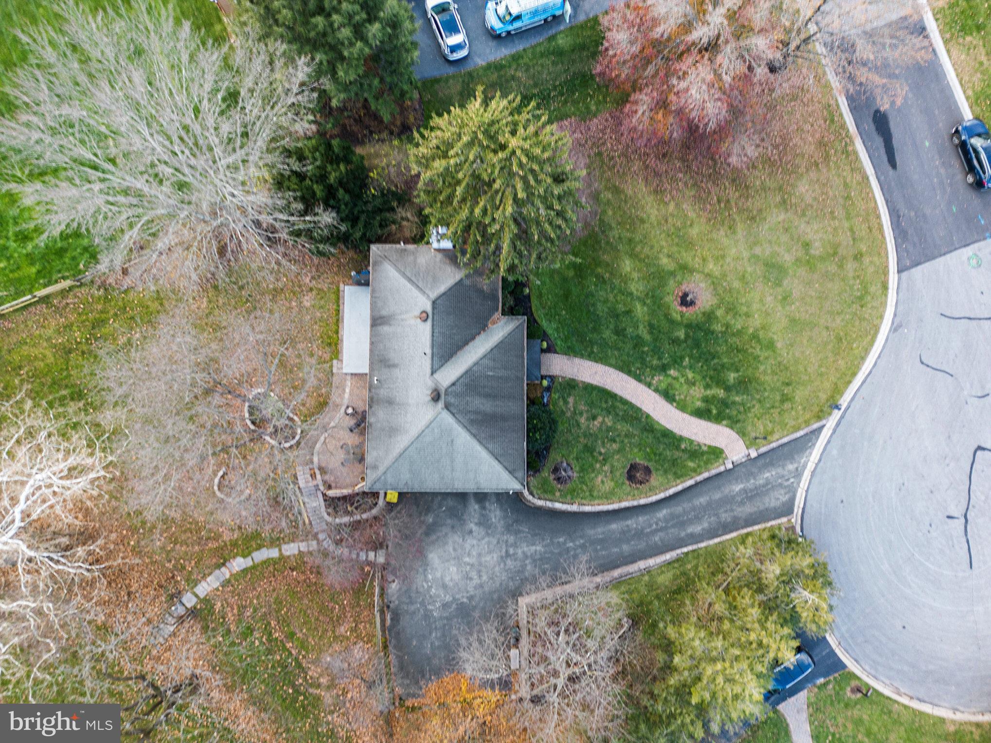 730 Thomas Jefferson Road Wayne, PA 19087 - Photo 8 of 50 Aerial view of house