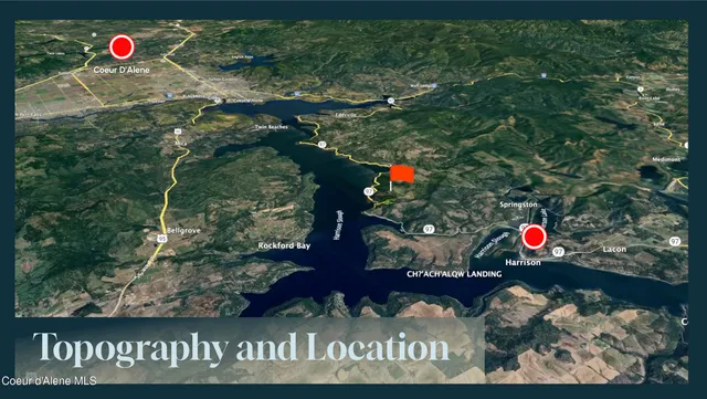 $1,100,000 | Nka 39-ac Half Round Bay Road, Harrison, ID 83833
