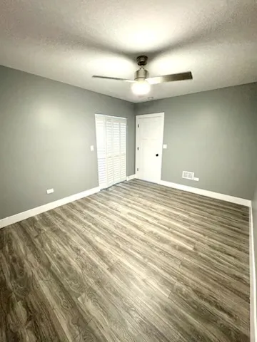 wooden floor in an empty room
