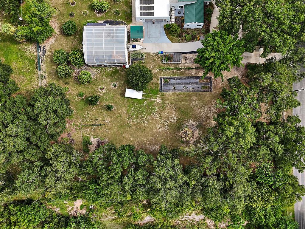 Allen St Mount Mount Dora, FL 32757 - Photo 14 of 14 a aerial view of a house with swimming pool and garden