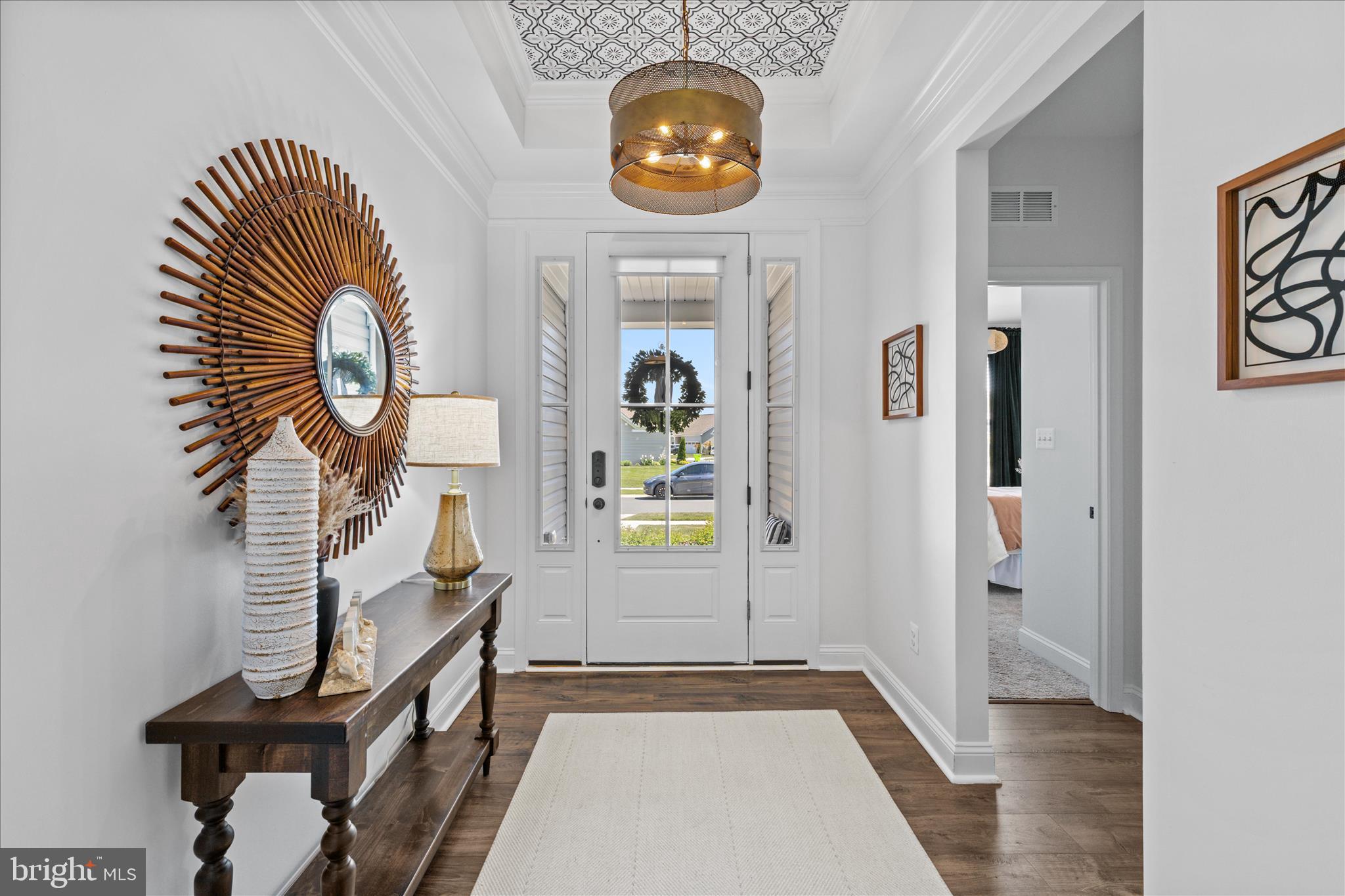 26679 Weathervane Way Frankford, DE 19945 - Photo 5 of 64 Light Filled Foyer with Tray ceiling