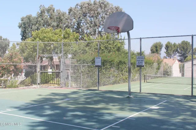 a view of a tennis court