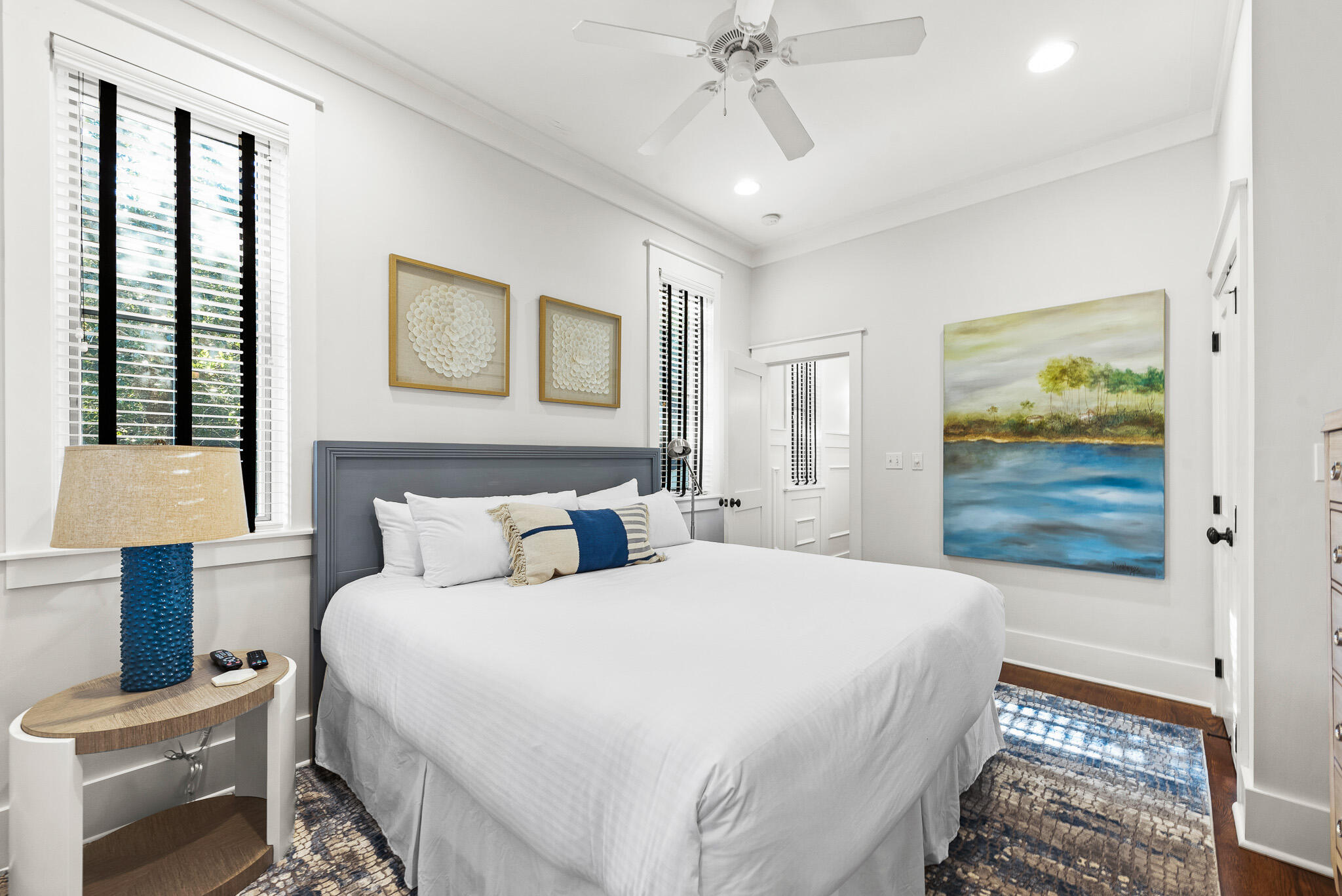 30 North Shingle Lane Watersound, FL 32461 - Photo 10 of 45 Upstairs Bedroom 3 with screened porch
