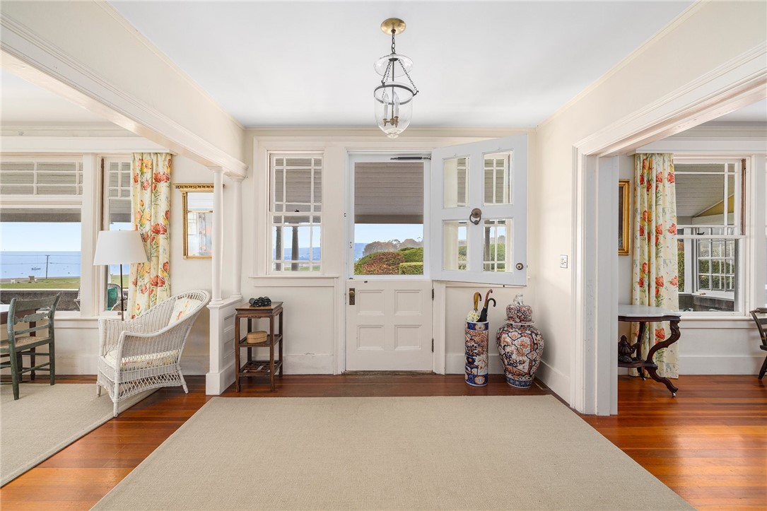 34 Emerson Road Jamestown, RI 02835 - Photo 11 of 45 The welcoming reception hall is 10' x 9'10".