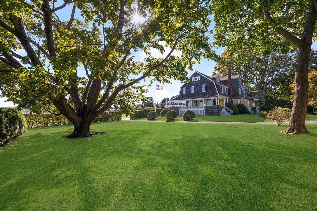 34 Emerson Road Jamestown, RI 02835 - Photo 23 of 45 Easy access to the beautiful grounds, from the wraparound porch and the kitchen deck.