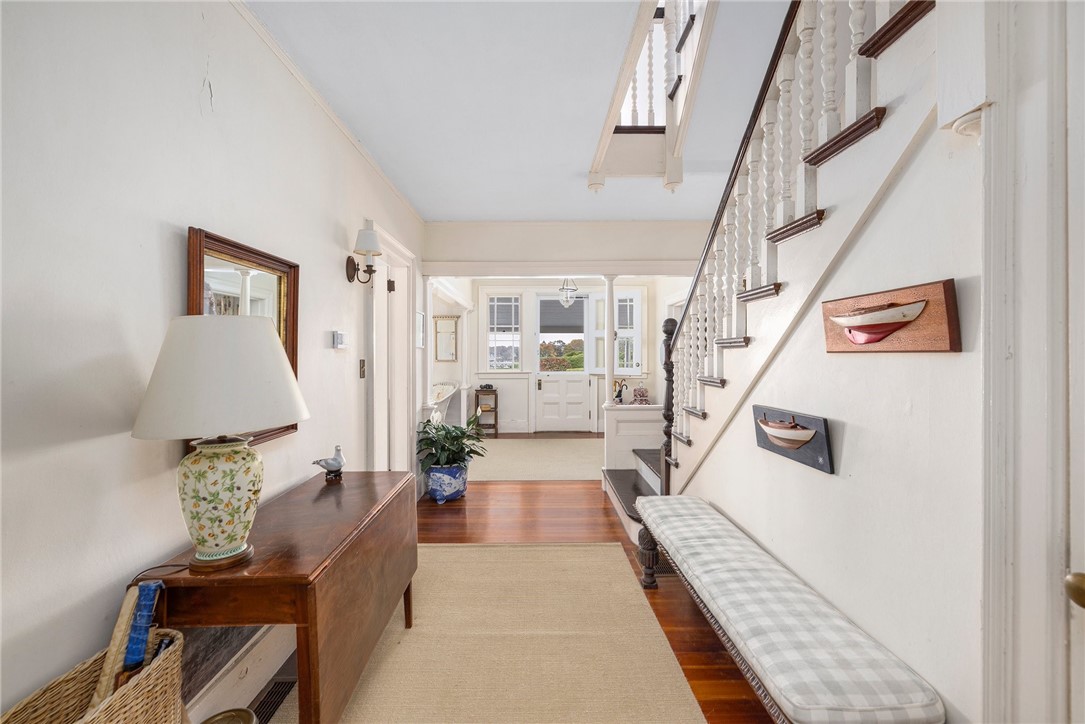 34 Emerson Road Jamestown, RI 02835 - Photo 27 of 45 Heading towards the front entry, we see the beautiful Dutch door.