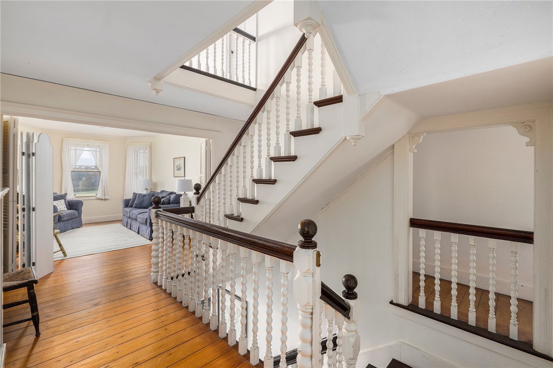 34 Emerson Road Jamestown, RI 02835 - Photo 29 of 45 Look at the beautifully detailed staircase!