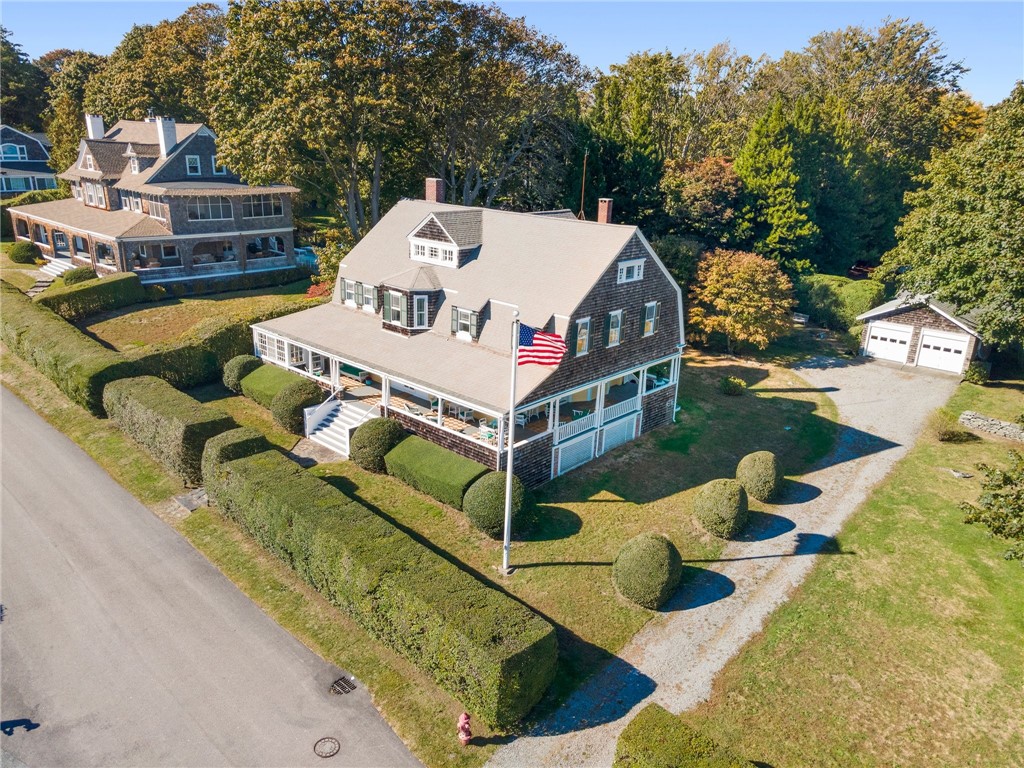 34 Emerson Road Jamestown, RI 02835 - Photo 4 of 45 Sited on a 25,686 sq.ft.lot, over half an acre, with a detached 2 car garage!
