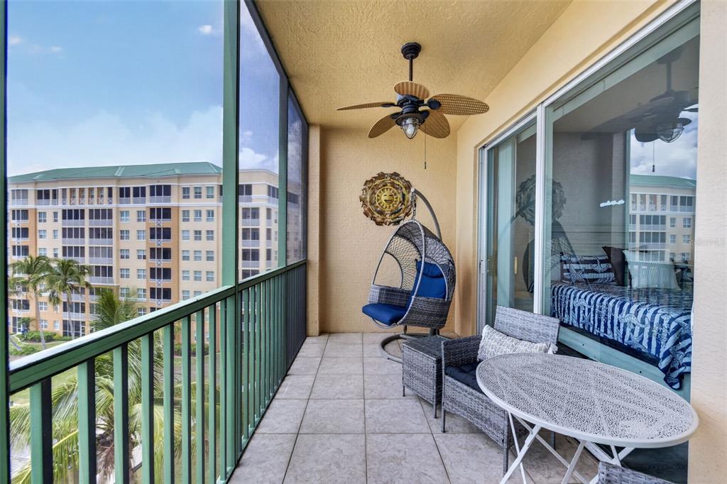 2090 Matecumbe Key Road, Unit 1603 Punta Gorda, FL 33955 - Photo 21 of 47 a view of a balcony