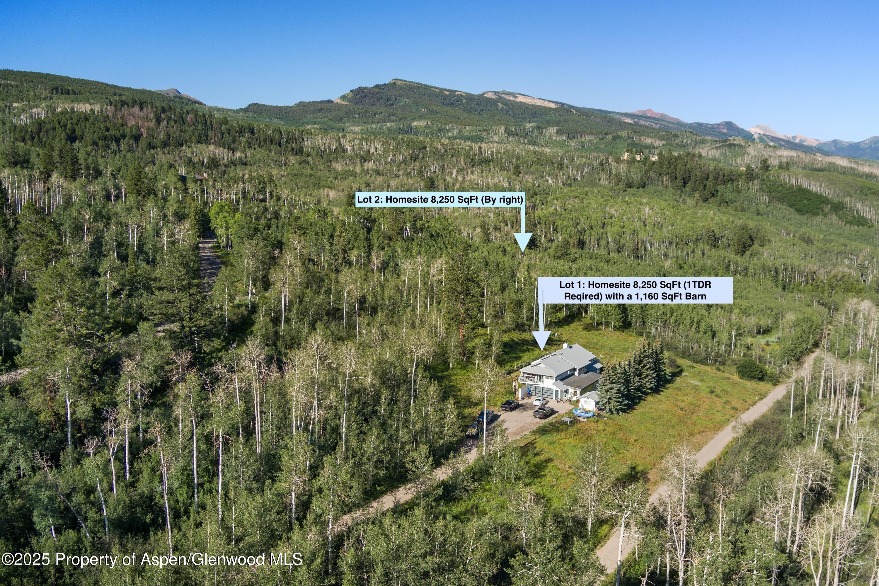 1833 West Buttermilk Road Aspen, CO 81611 - Photo 6 of 18 Lot descriptions 1833