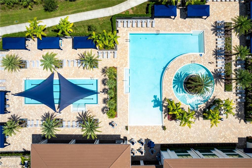 12370 Purple Ficus Way Naples, FL 34120 - Photo 48 of 50 Bird's eye view of a pool area