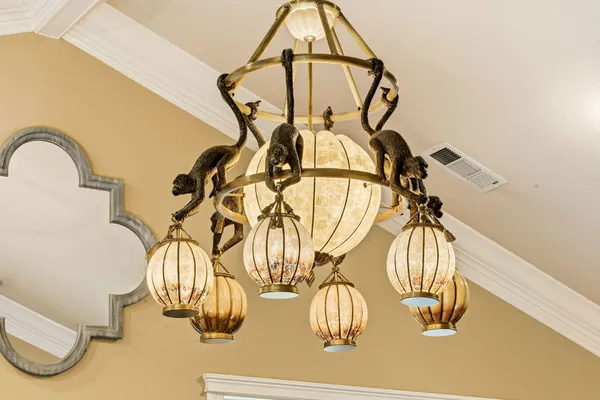 a water heater on a table in a room