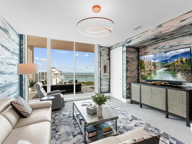 a spacious bathroom with a granite countertop sink and mirror