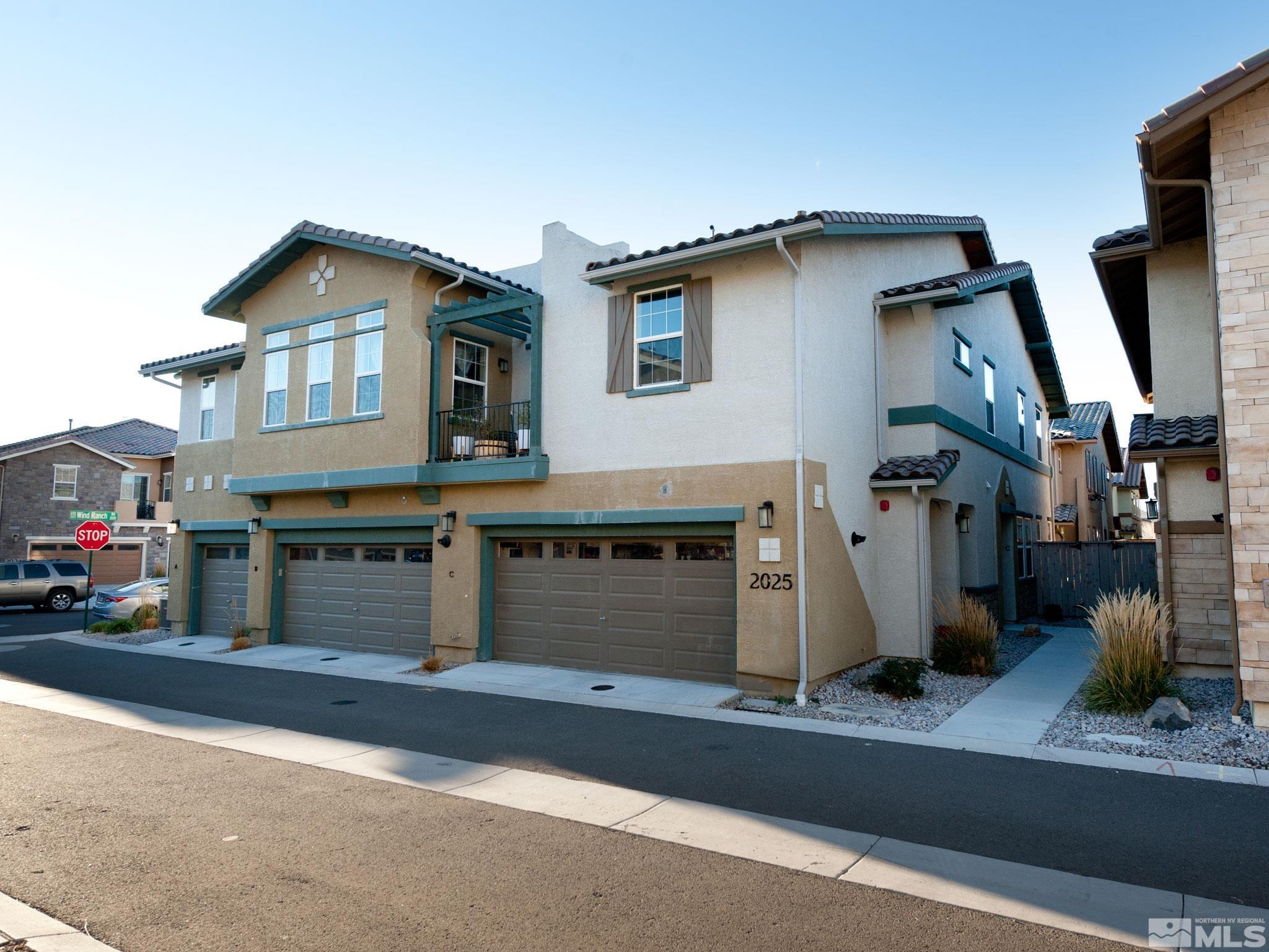 2025 Wind Ranch Road, Unit C Reno, NV 89521 - Photo 2 of 31 a house view with a outdoor space