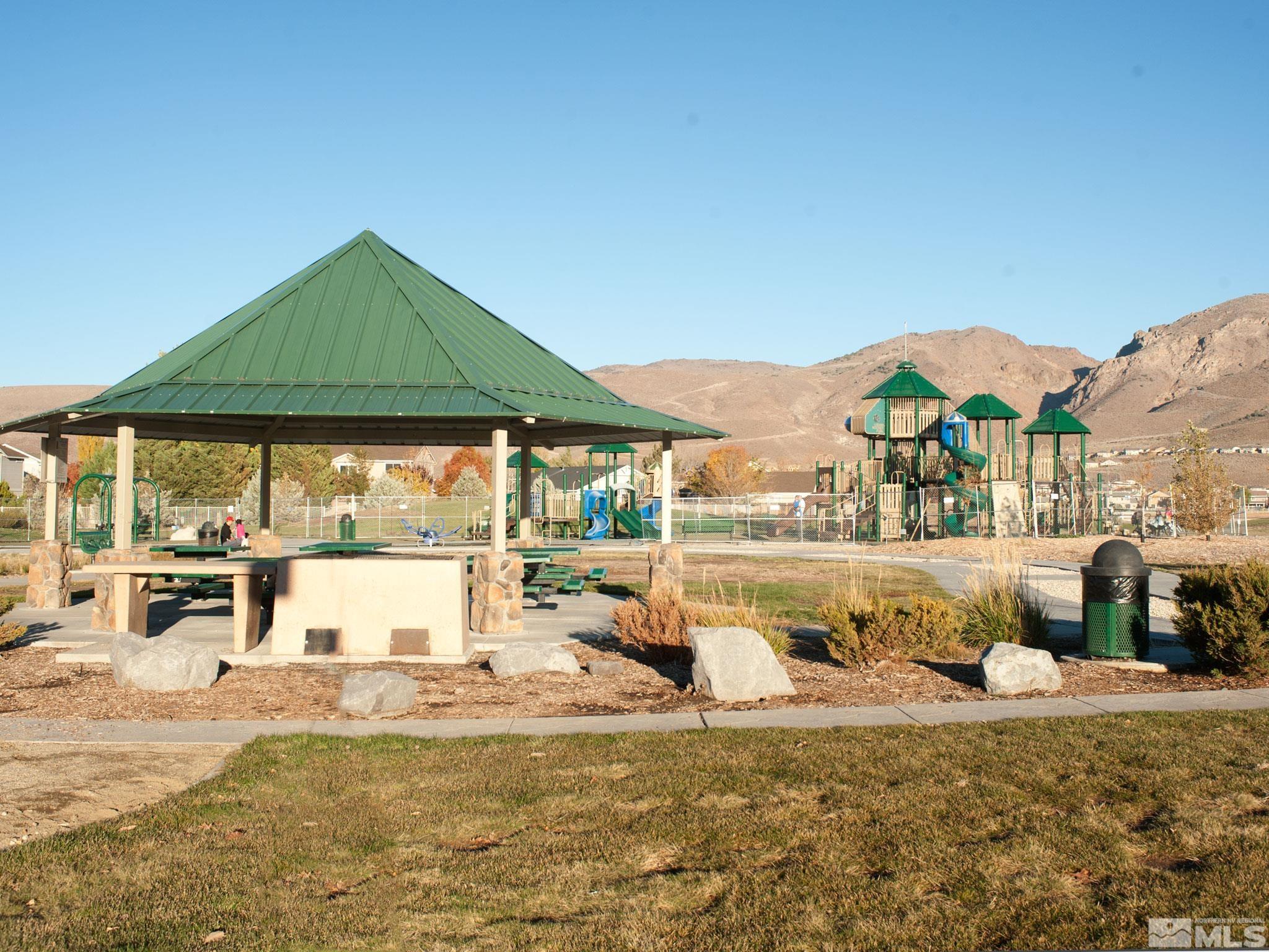 2025 Wind Ranch Road, Unit C Reno, NV 89521 - Photo 28 of 31 a view of a terrace with outdoor seating