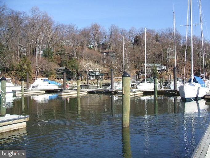 100 A Edgehill Road Annapolis, MD 21405 - Photo 15 of 30 a view of water with boats and lake view