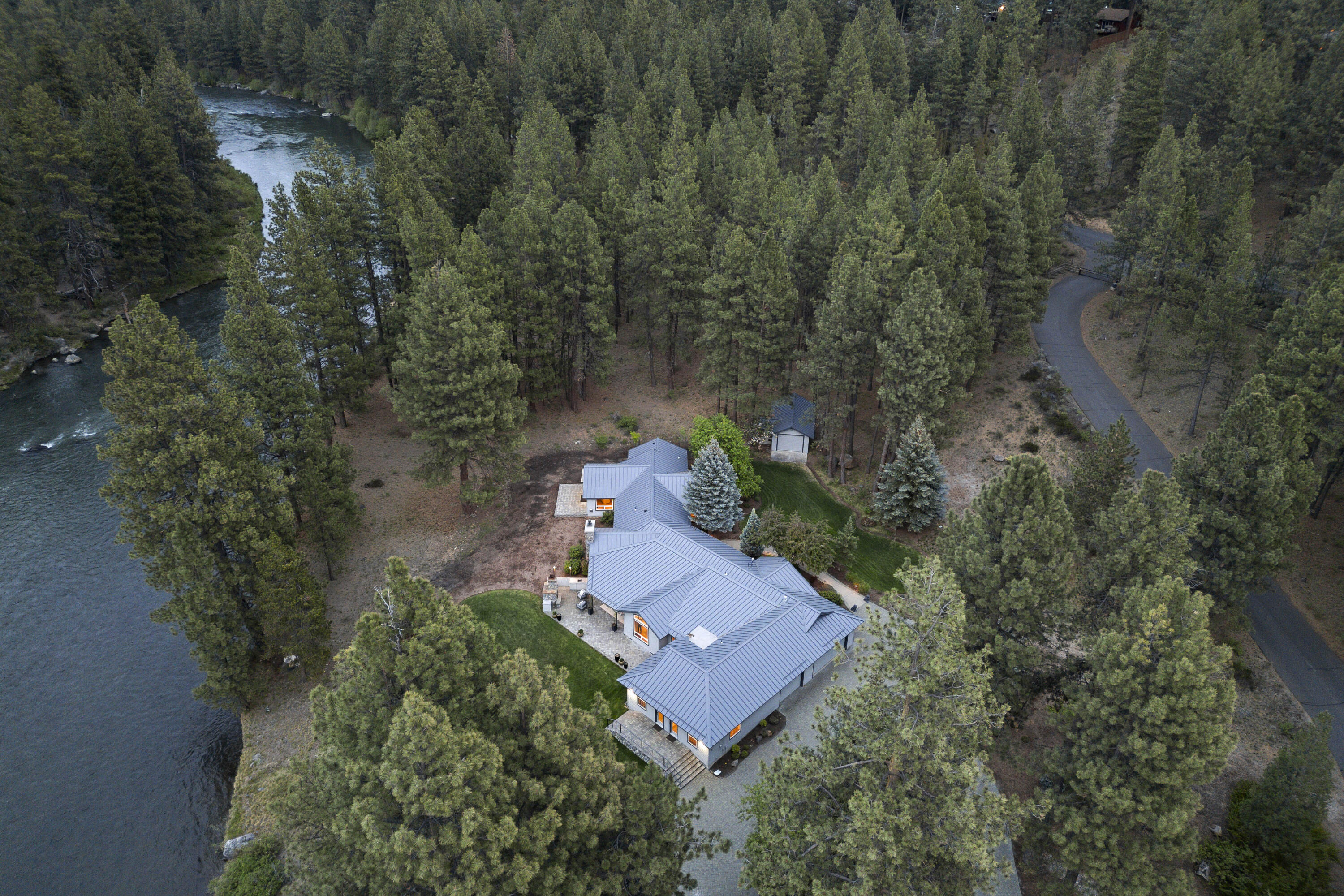 18880 Baker Road Bend, OR 97702 - Photo 64 of 70 an aerial view of a house with outdoor space
